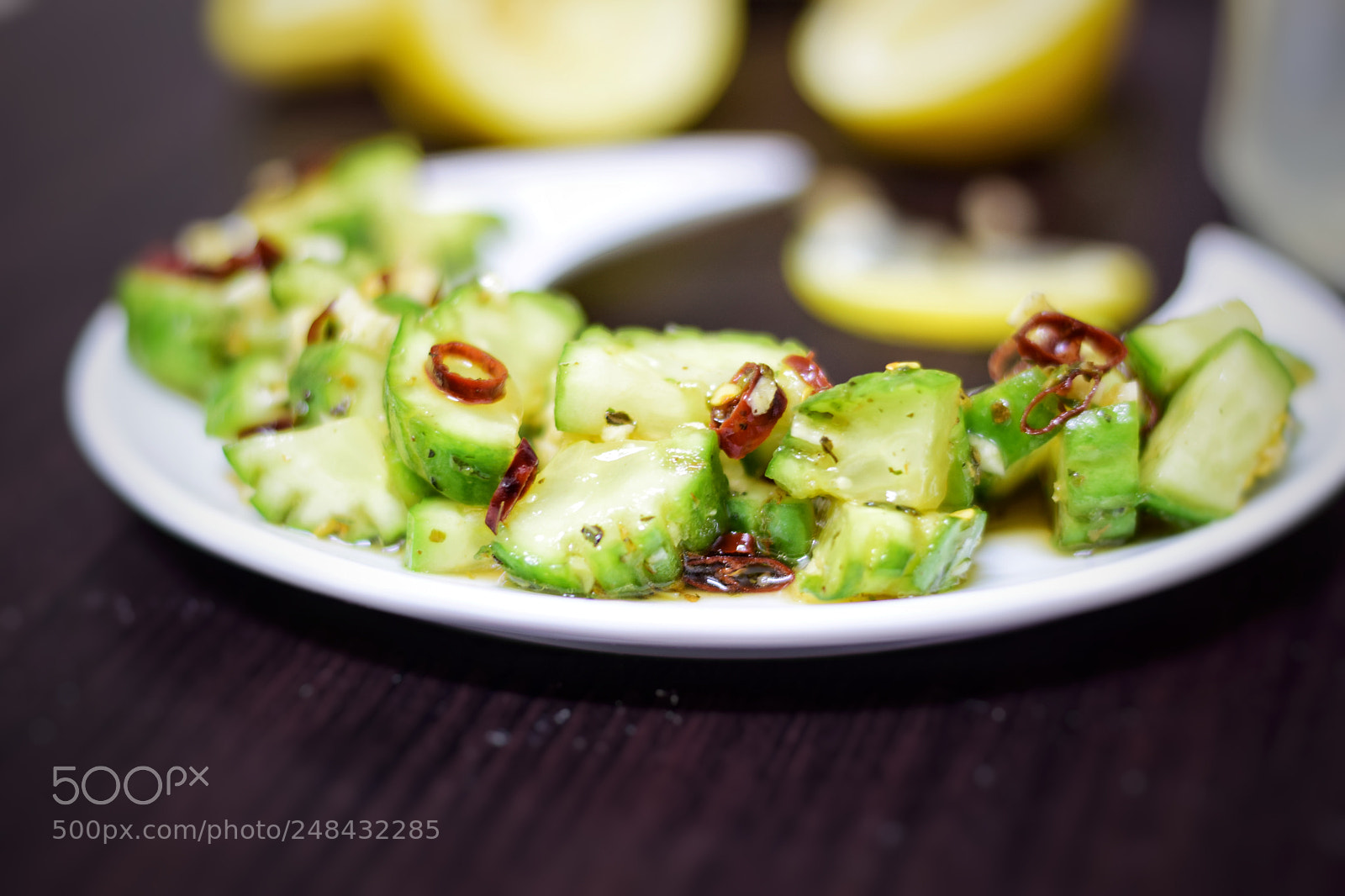 Nikon D5300 sample photo. Cucumber salad with a photography