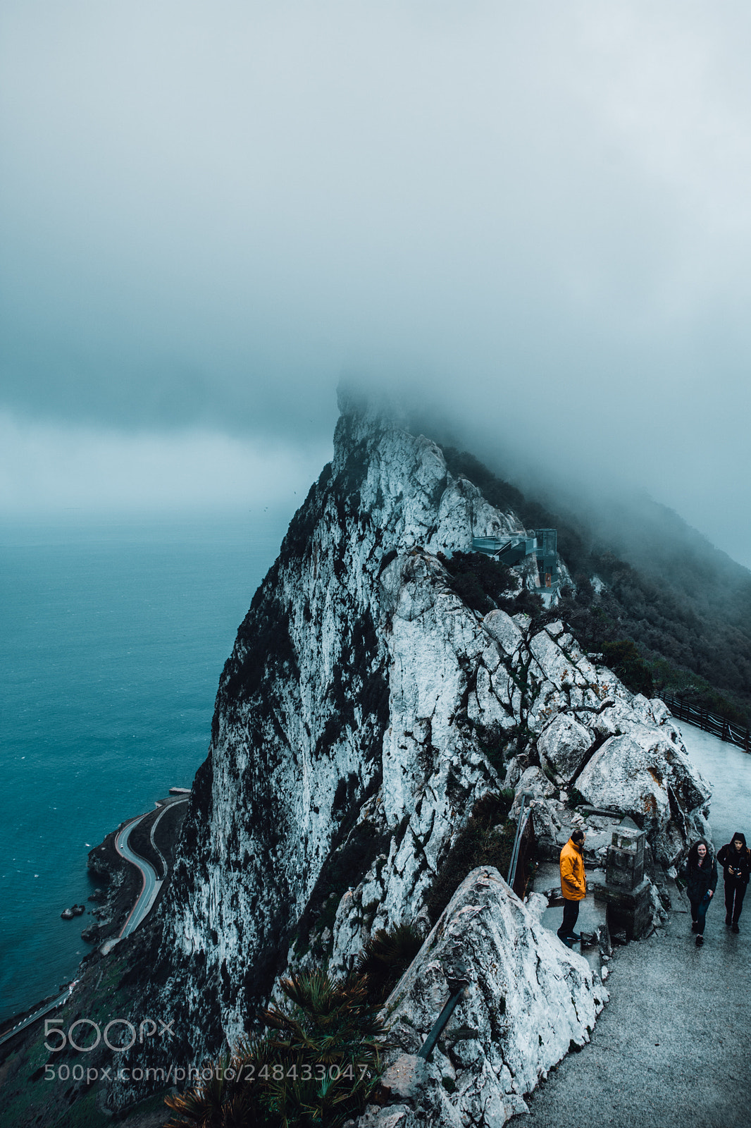 Nikon D7100 sample photo. Rock of gibraltar photography