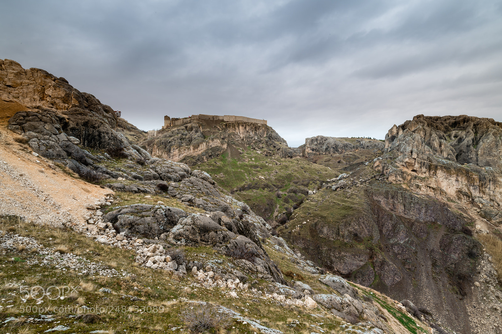 Nikon D850 sample photo. Harput fortress back fac photography