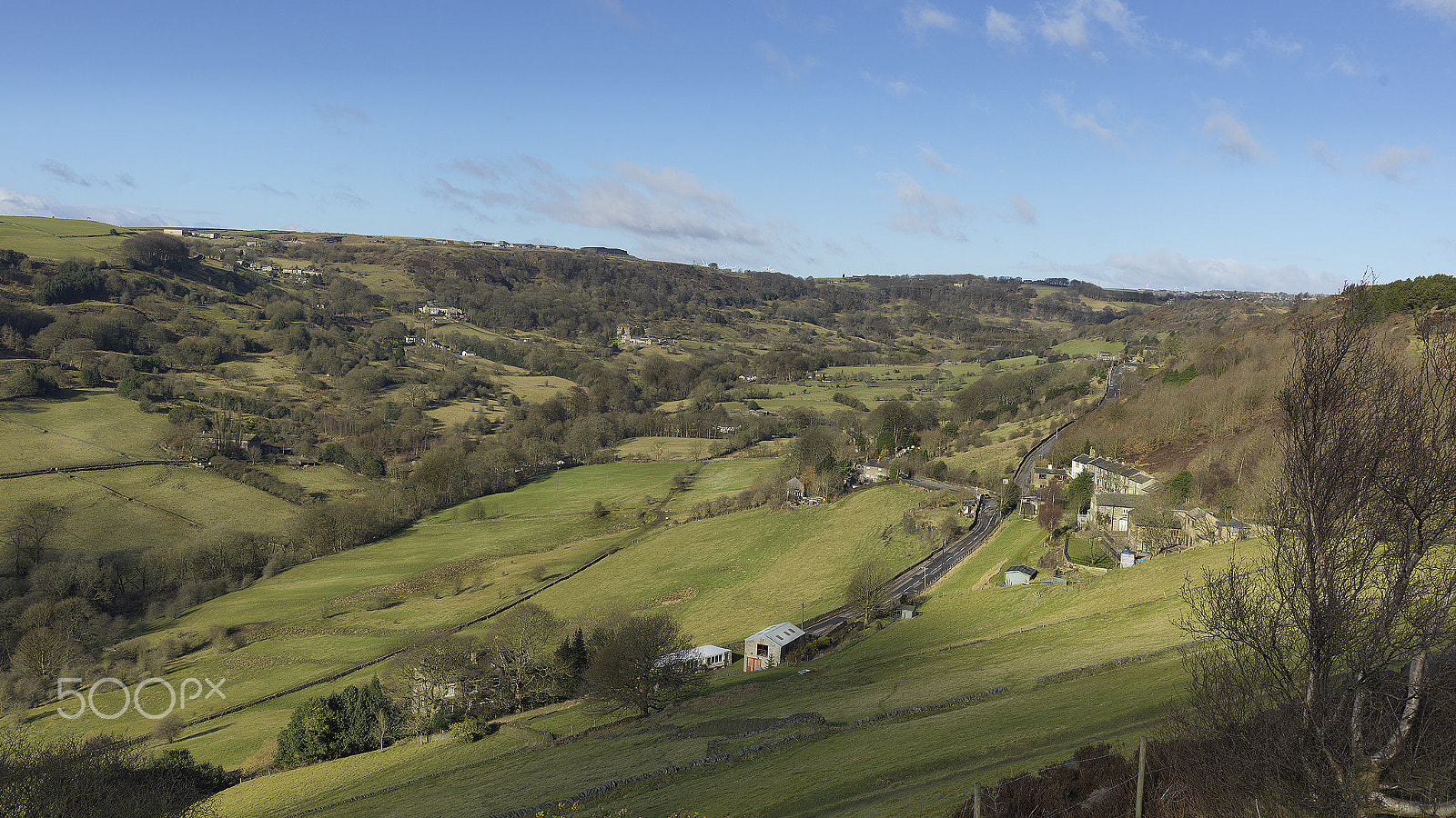 Hasselblad H5D-50c sample photo. Shibden valley halifax, uk photography