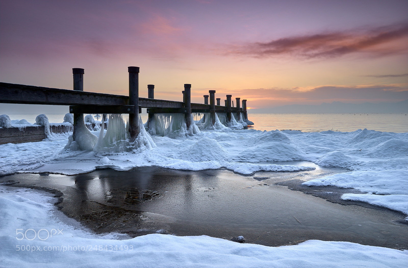 Sony a7 II sample photo. Ice landscape photography