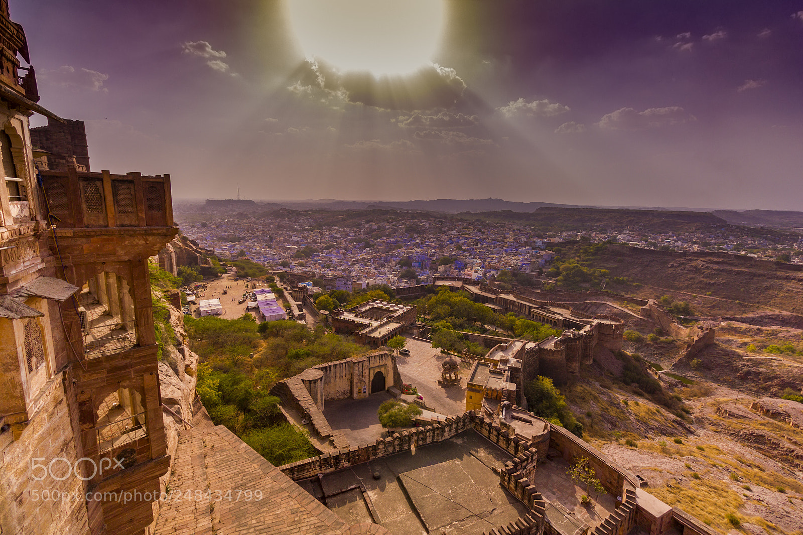 Canon EOS 550D (EOS Rebel T2i / EOS Kiss X4) sample photo. Jodhpur - the blue photography