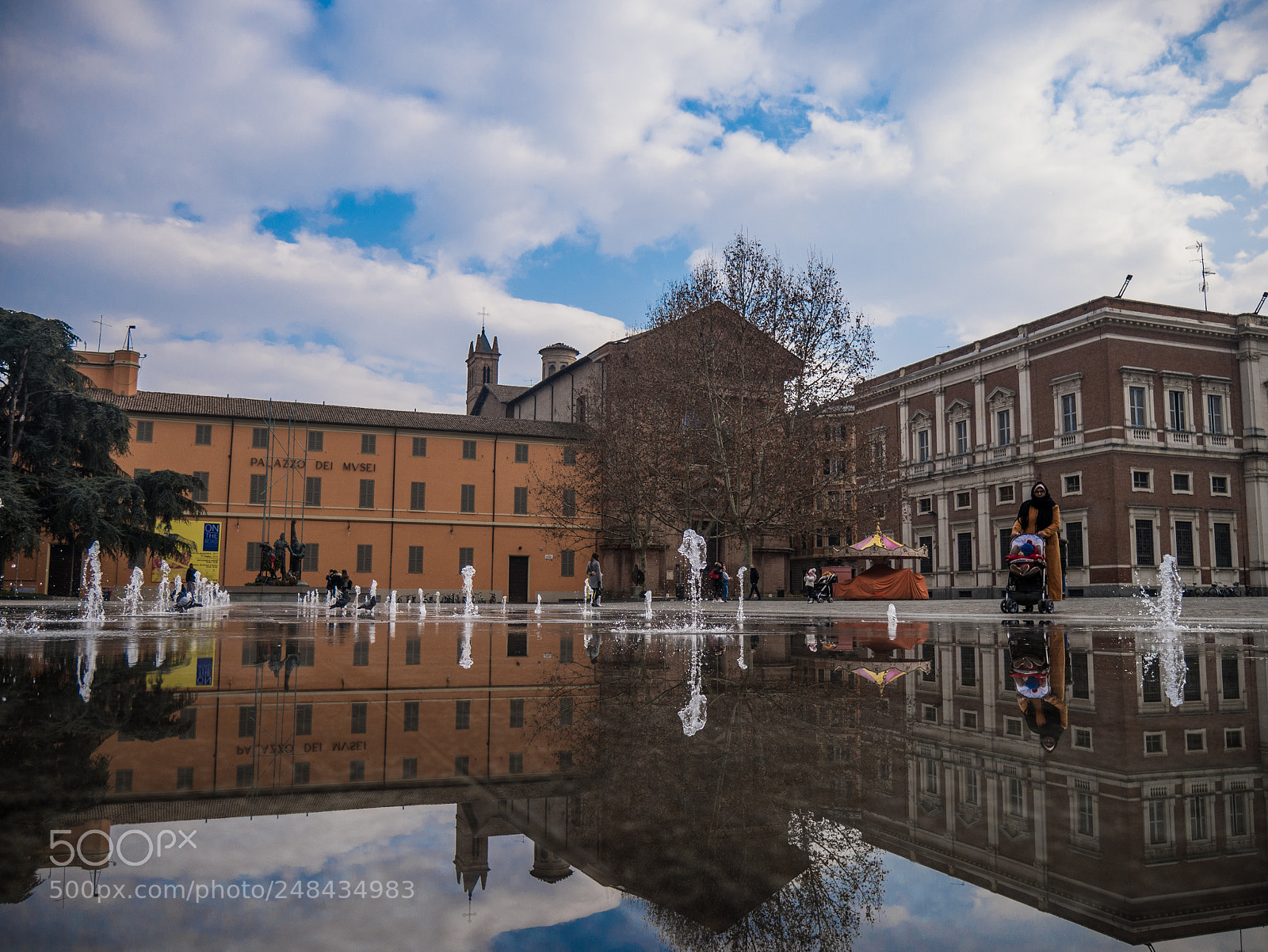 Panasonic Lumix DMC-G7 sample photo. Water mirror in reggio photography