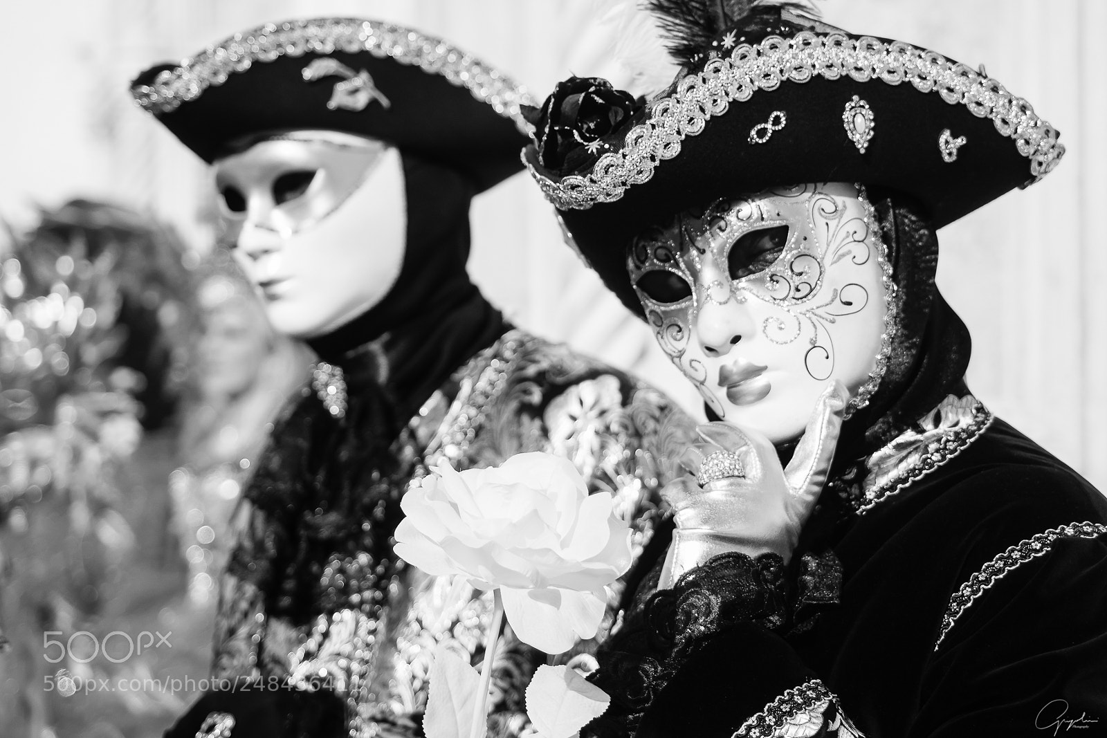 Olympus OM-D E-M1 sample photo. Masks at venice carnival photography