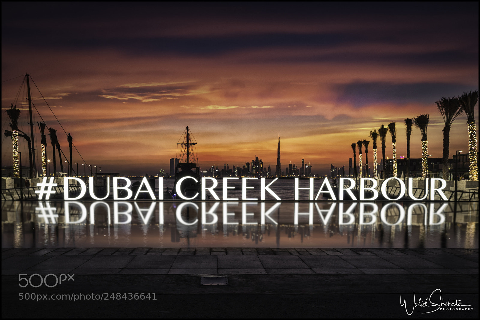 Nikon D5500 sample photo. Dubai creek harbour photography