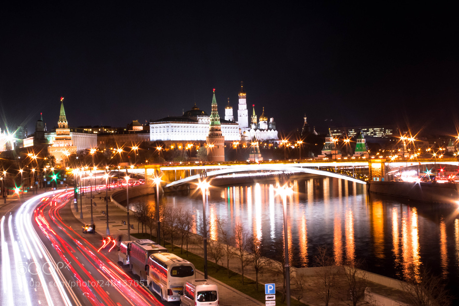 Canon EOS 760D (EOS Rebel T6s / EOS 8000D) sample photo. Московские ночи photography