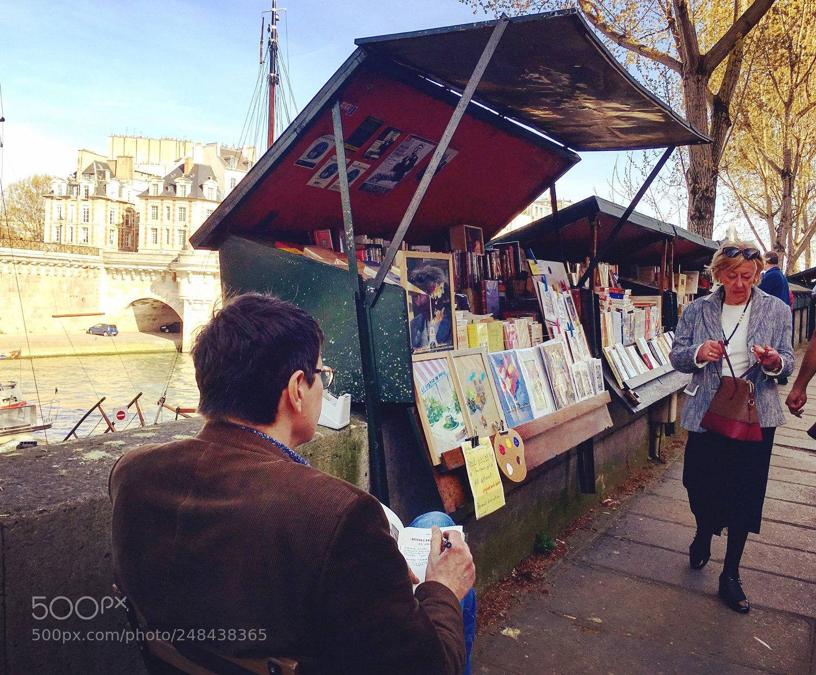 Apple iPhone 6s sample photo. Paris bord de seine photography