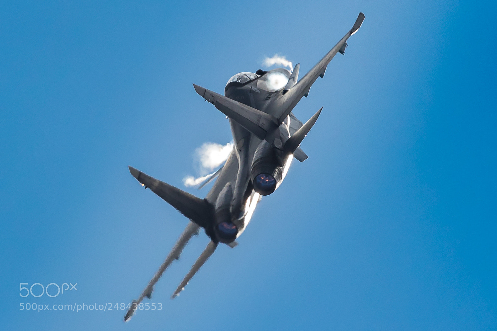Canon EOS 7D Mark II sample photo. Su-30 back photography