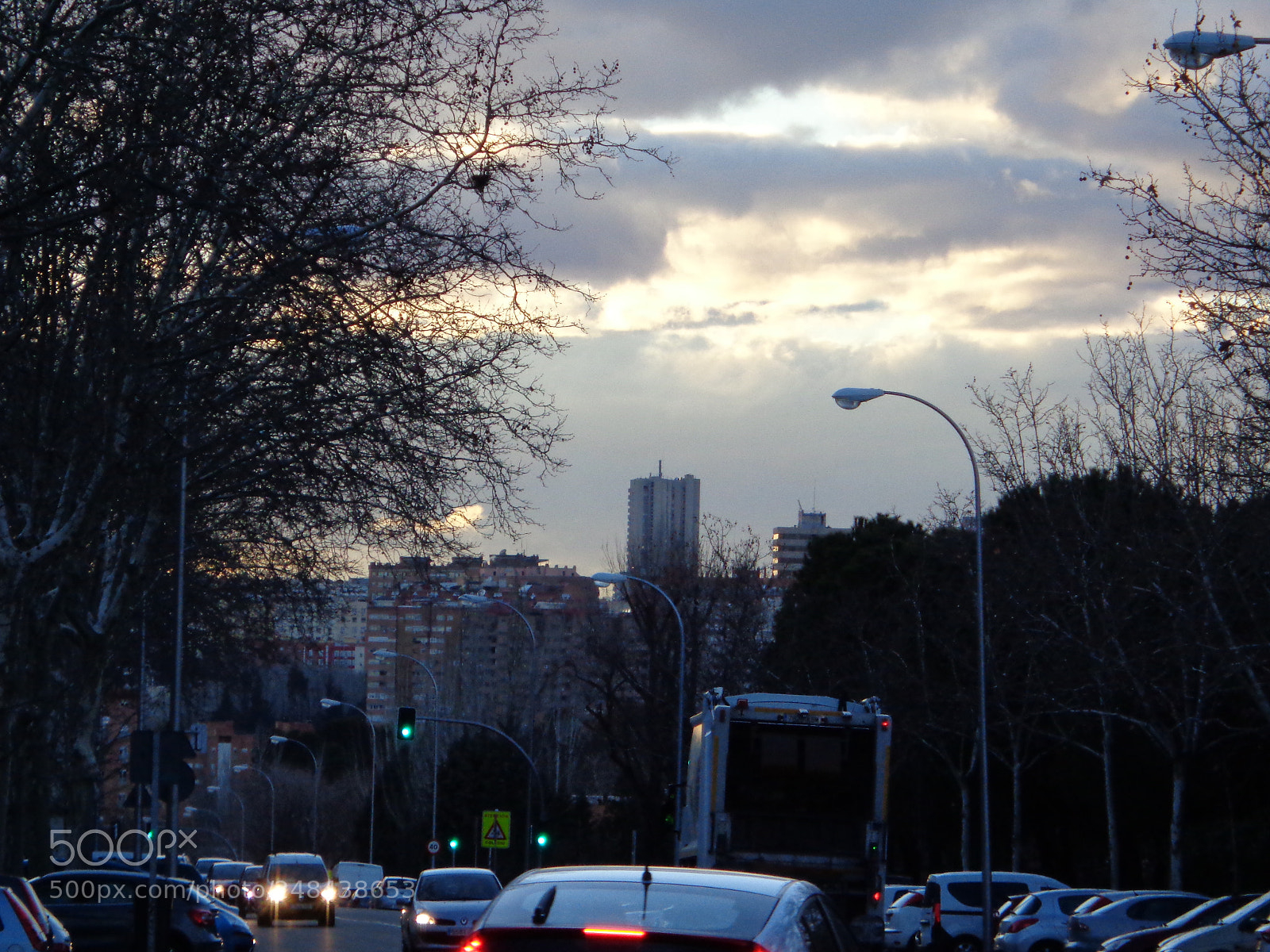 Sony Cyber-shot DSC-W830 sample photo. El barrio al atardecer photography