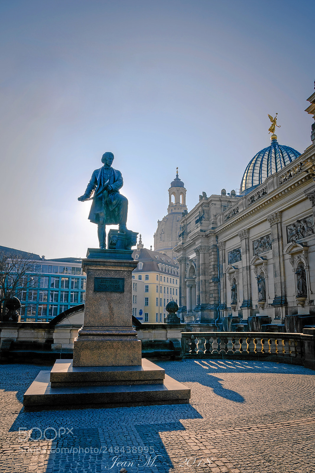Nikon D5300 sample photo. Gottfried semper denkmal photography