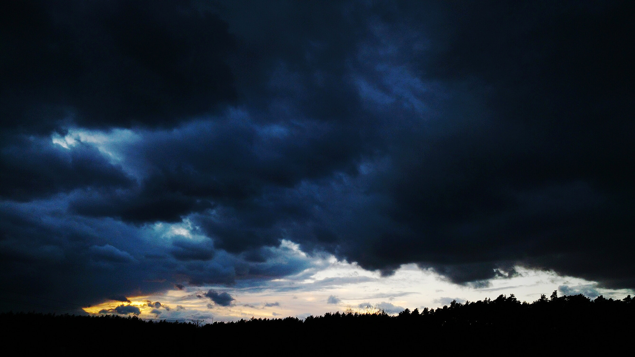 Motorola Moto X Play sample photo. Storm clouds photography