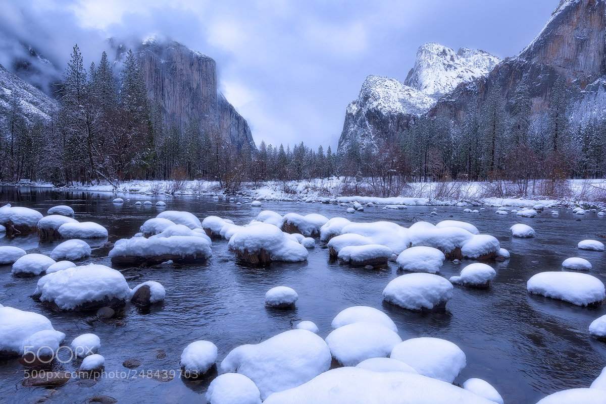 Nikon D810 sample photo. Valley view photography
