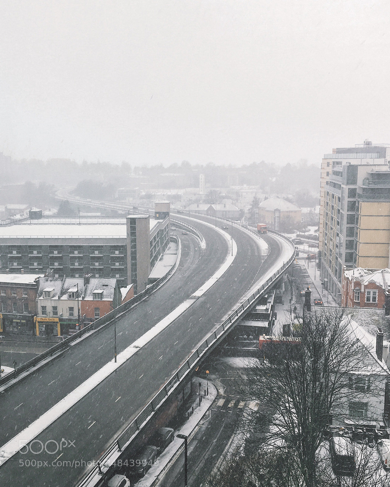 Apple iPhone 6s sample photo. Flyover snow photography