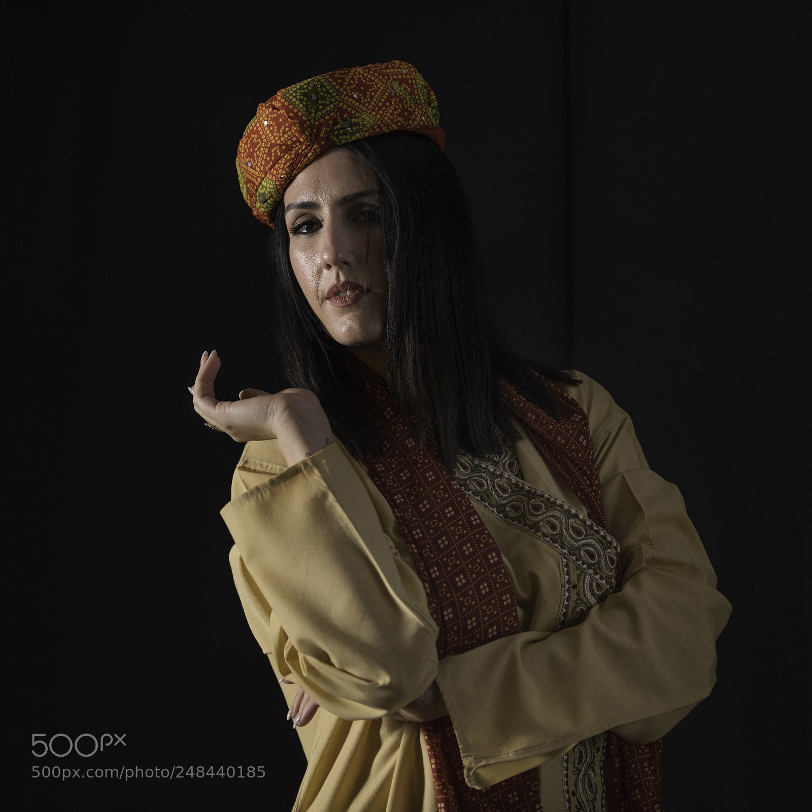 Nikon D810 sample photo. Indian dress cyp photography
