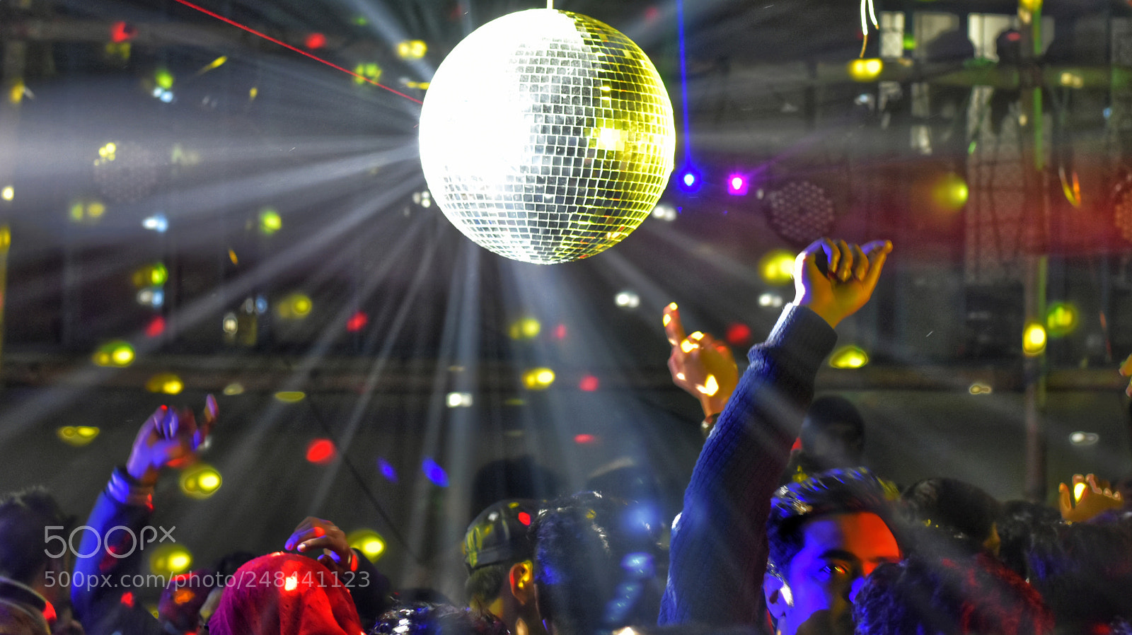 Nikon D7200 sample photo. Party ball photography
