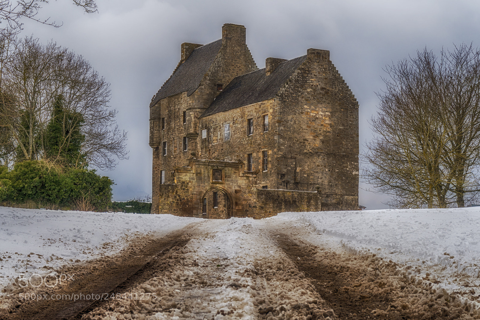 Sony Alpha a5000 (ILCE 5000) sample photo. Midhope castle photography
