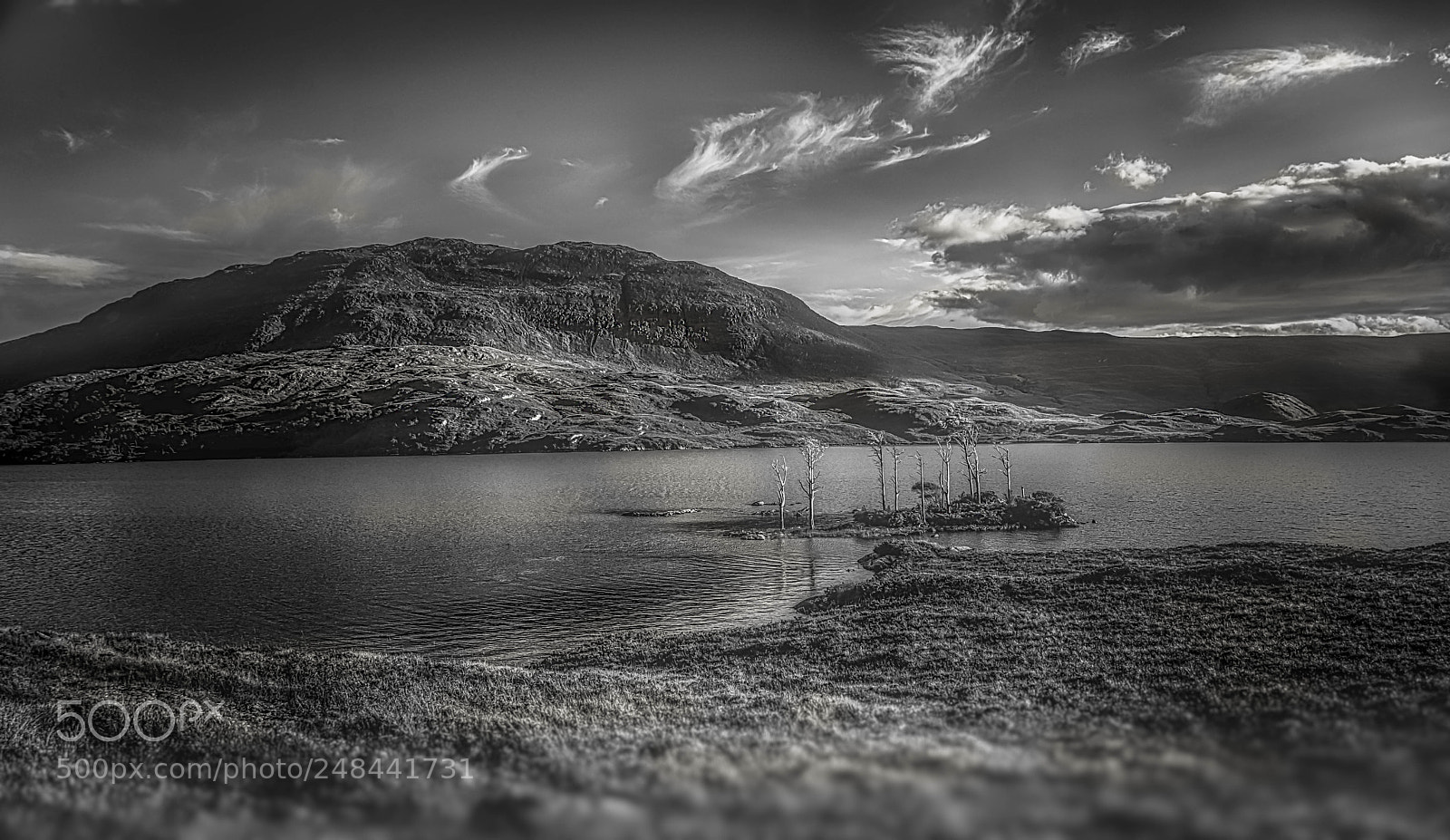 Sony a7R II sample photo. A scotish loch in photography