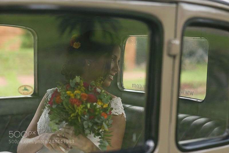 Sony Alpha DSLR-A850 sample photo. Novia llegando photography