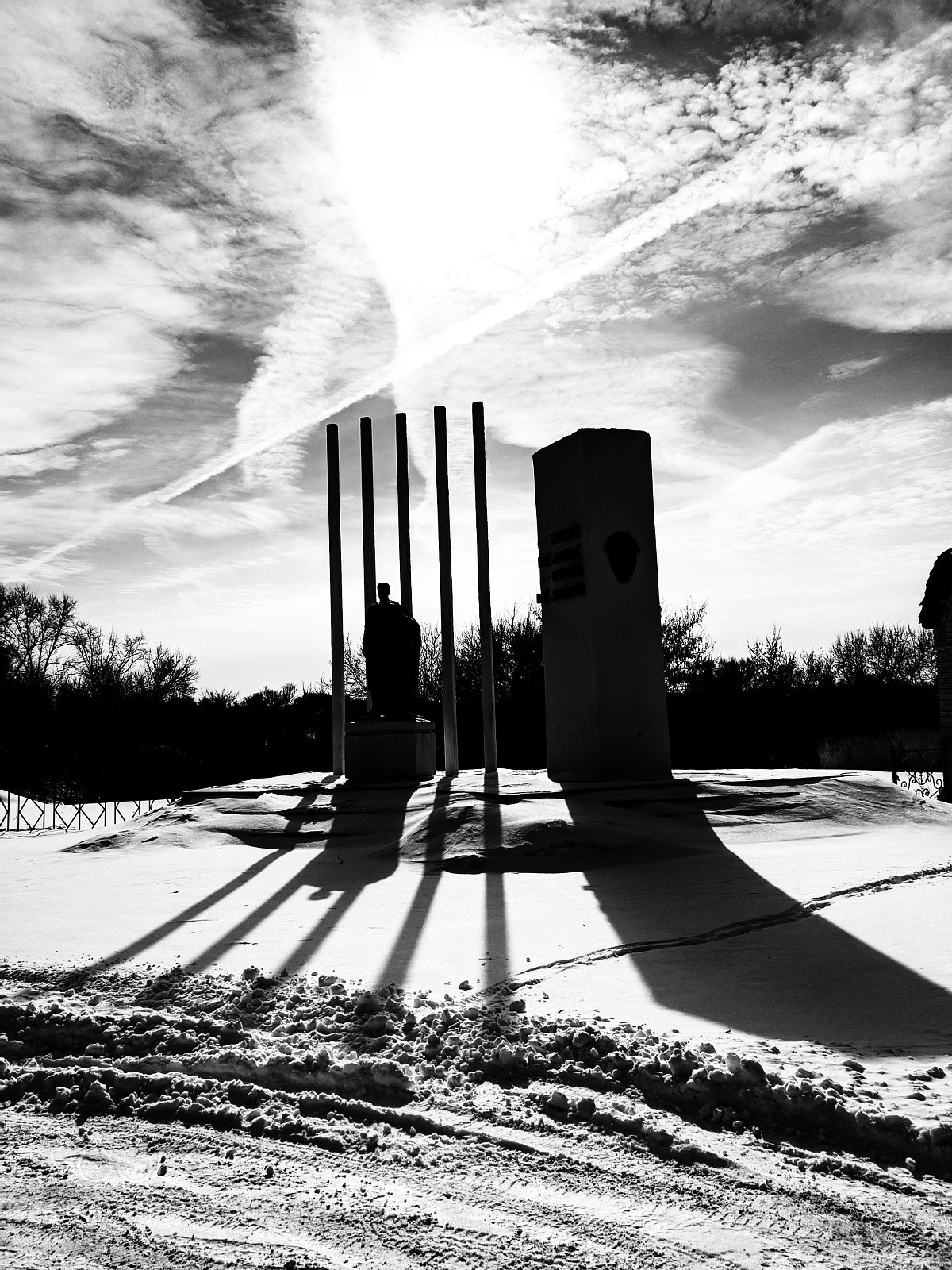 Xiaomi Mi A1 sample photo. Silhouette of history photography