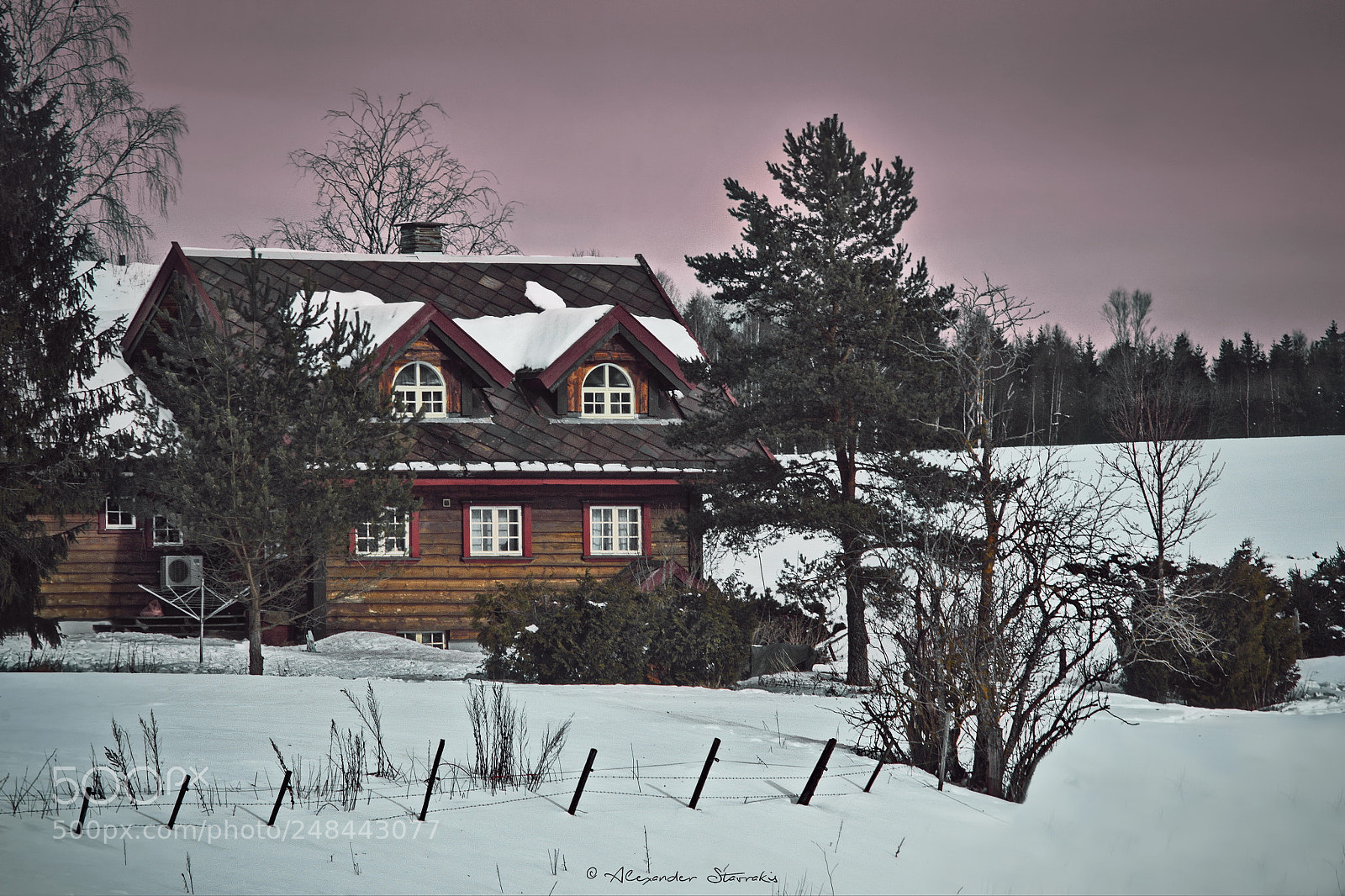 Nikon D3100 sample photo. Wood house .. photography