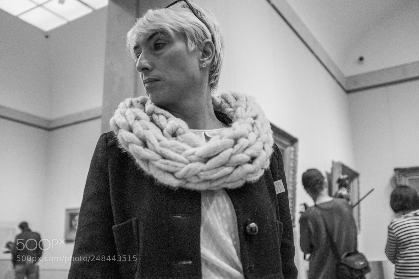 Fujifilm X100F sample photo. The scarf photography