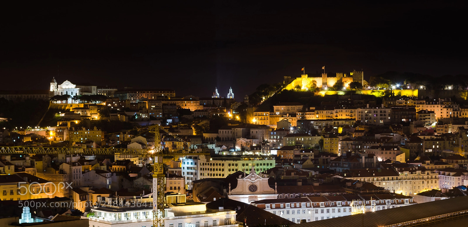 Nikon D5100 sample photo. When lisboa is sleeping photography