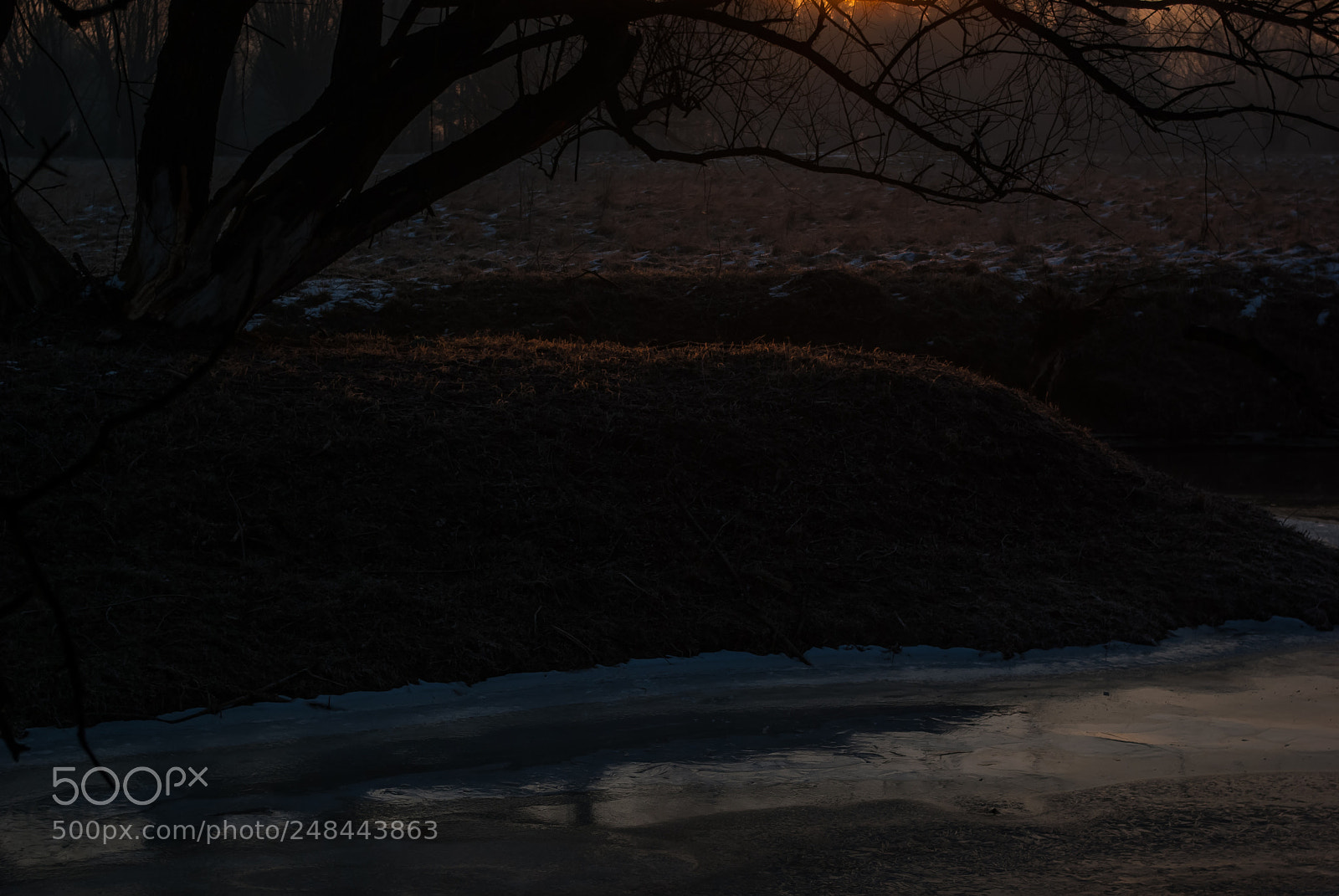Pentax K10D sample photo. Sunrise photography
