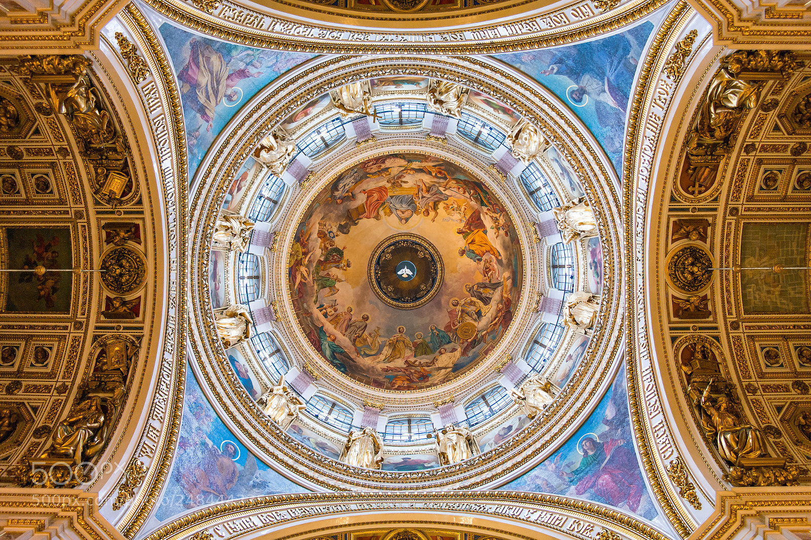 Samsung NX300 sample photo. St. isaac's interior photography