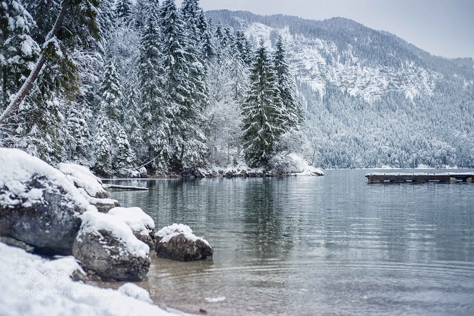 Nikon D610 sample photo. Eibsee photography