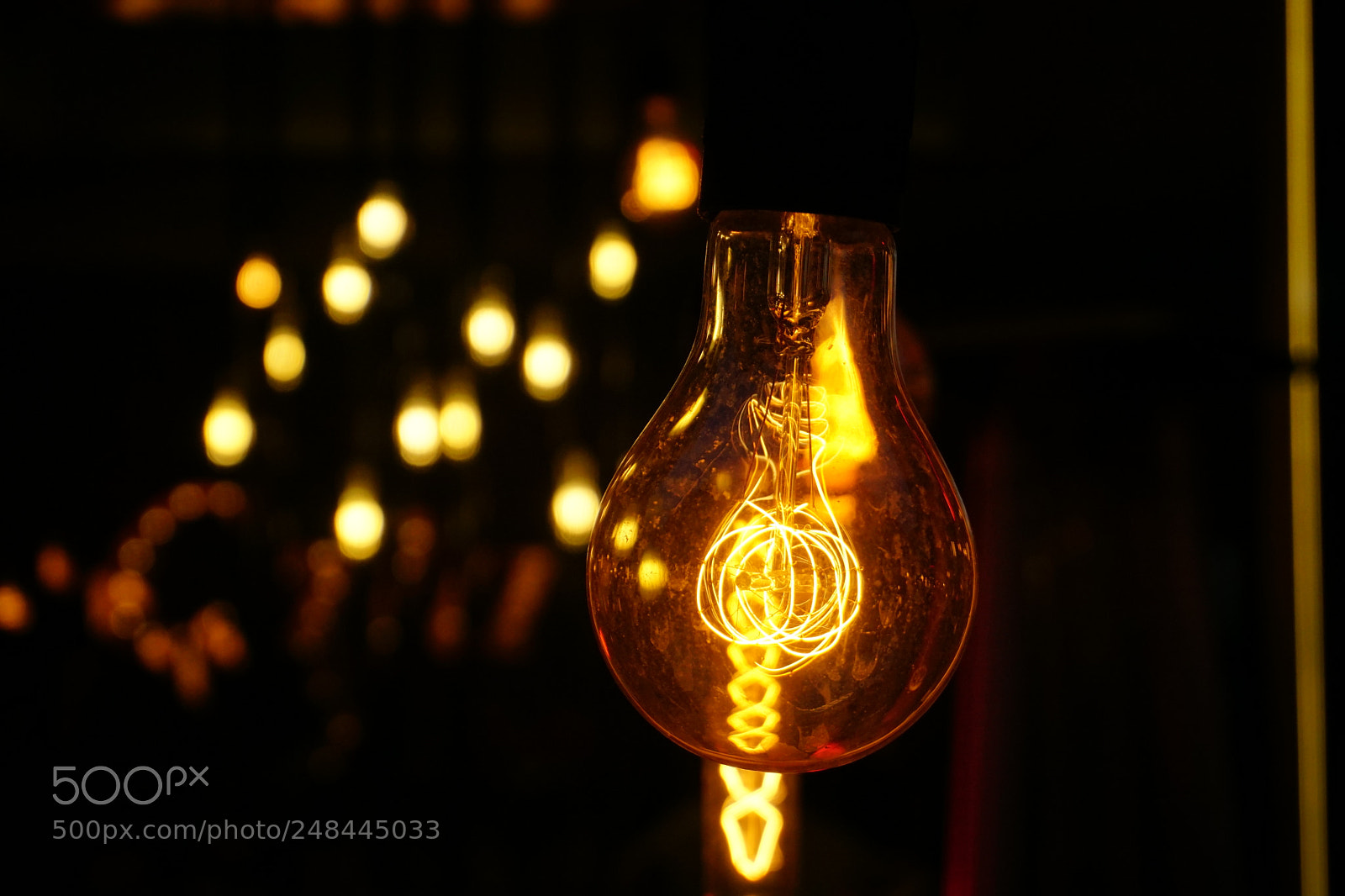 Sony a6000 sample photo. City lights photography