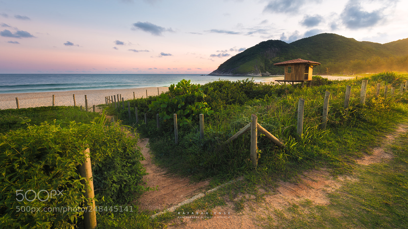 Nikon D800 sample photo. Sunset praia de grumari photography