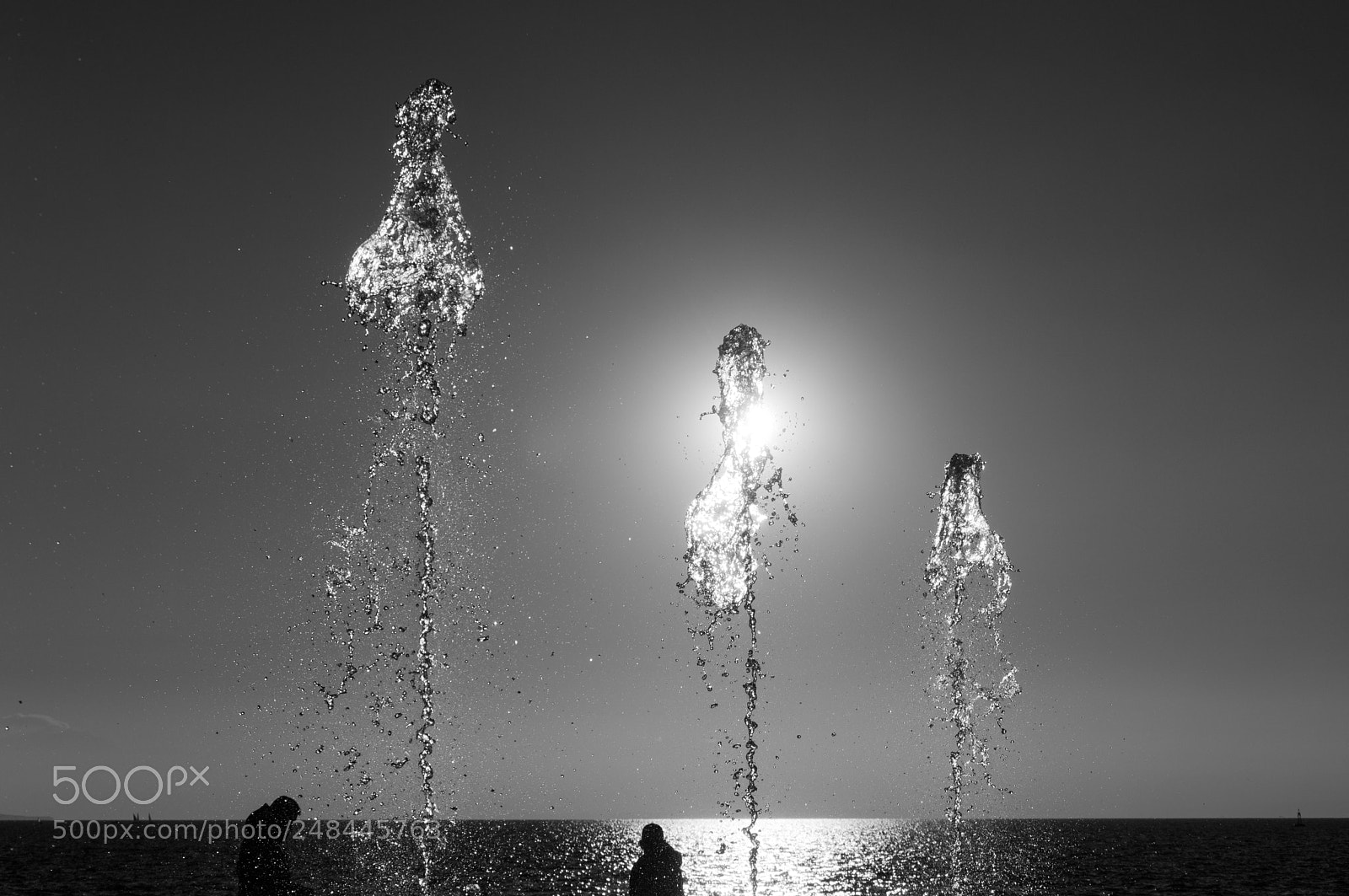 Nikon D3200 sample photo. Water and sun photography