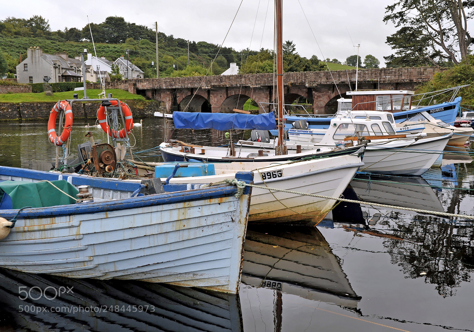Nikon D700 sample photo. Cushendun northern ireland photography