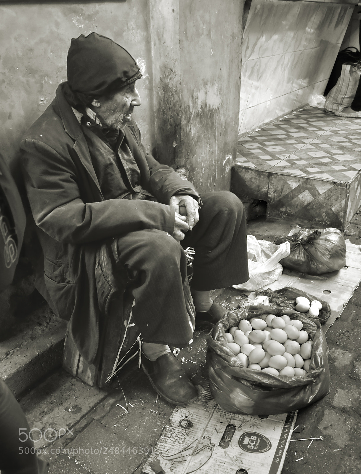 Nikon D7200 sample photo. The market. photography