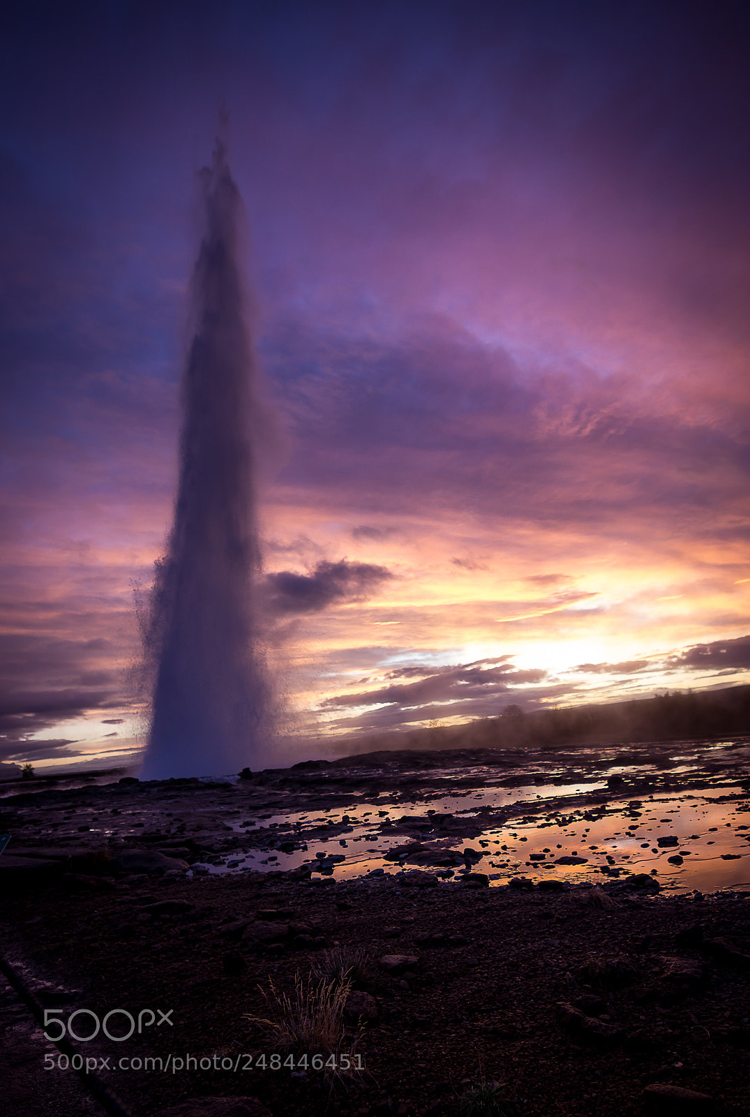 Canon EOS 600D (Rebel EOS T3i / EOS Kiss X5) sample photo. Geysir strokkur photography