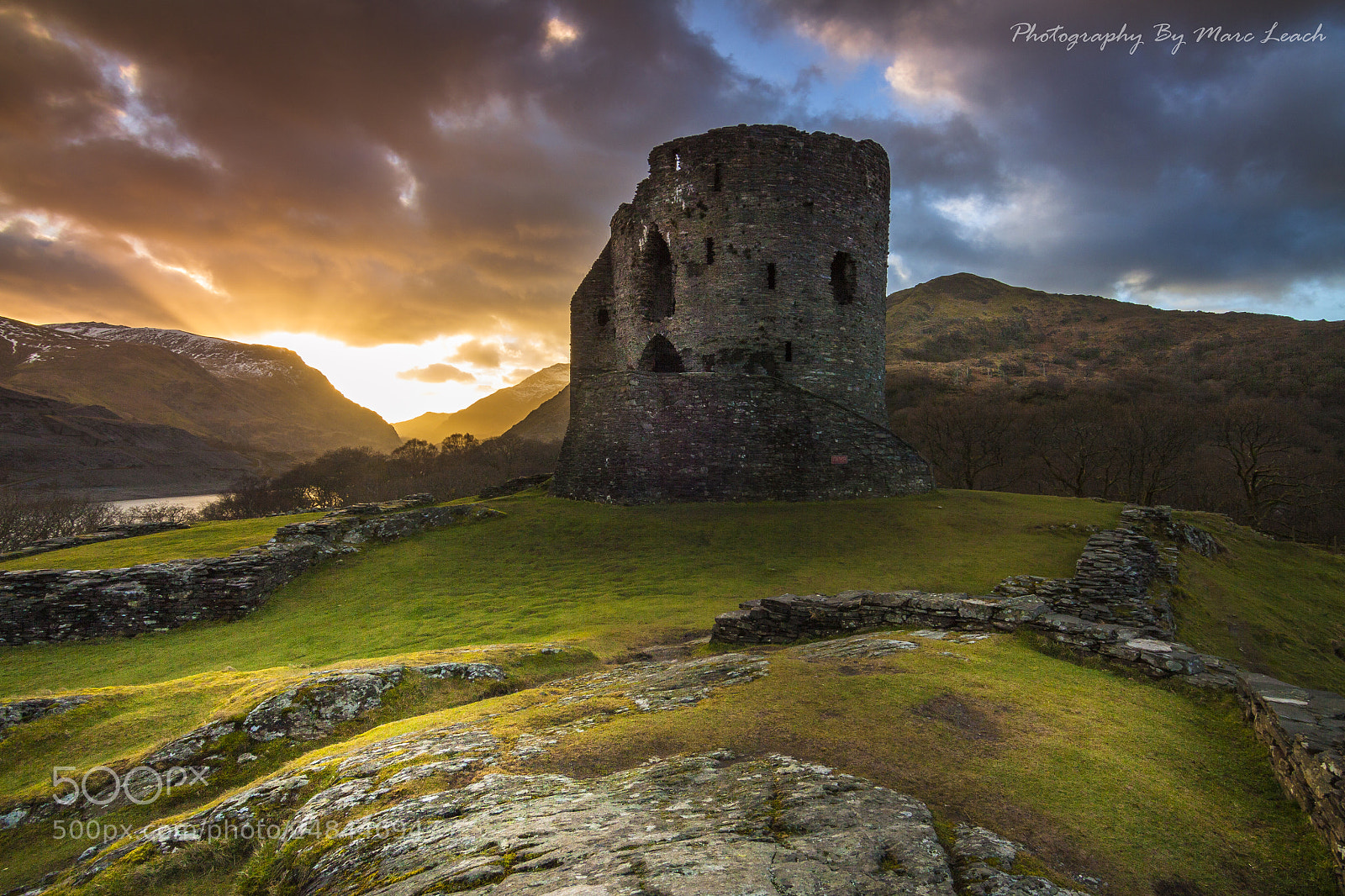 Canon EOS 50D sample photo. Dolbadarn castle photography