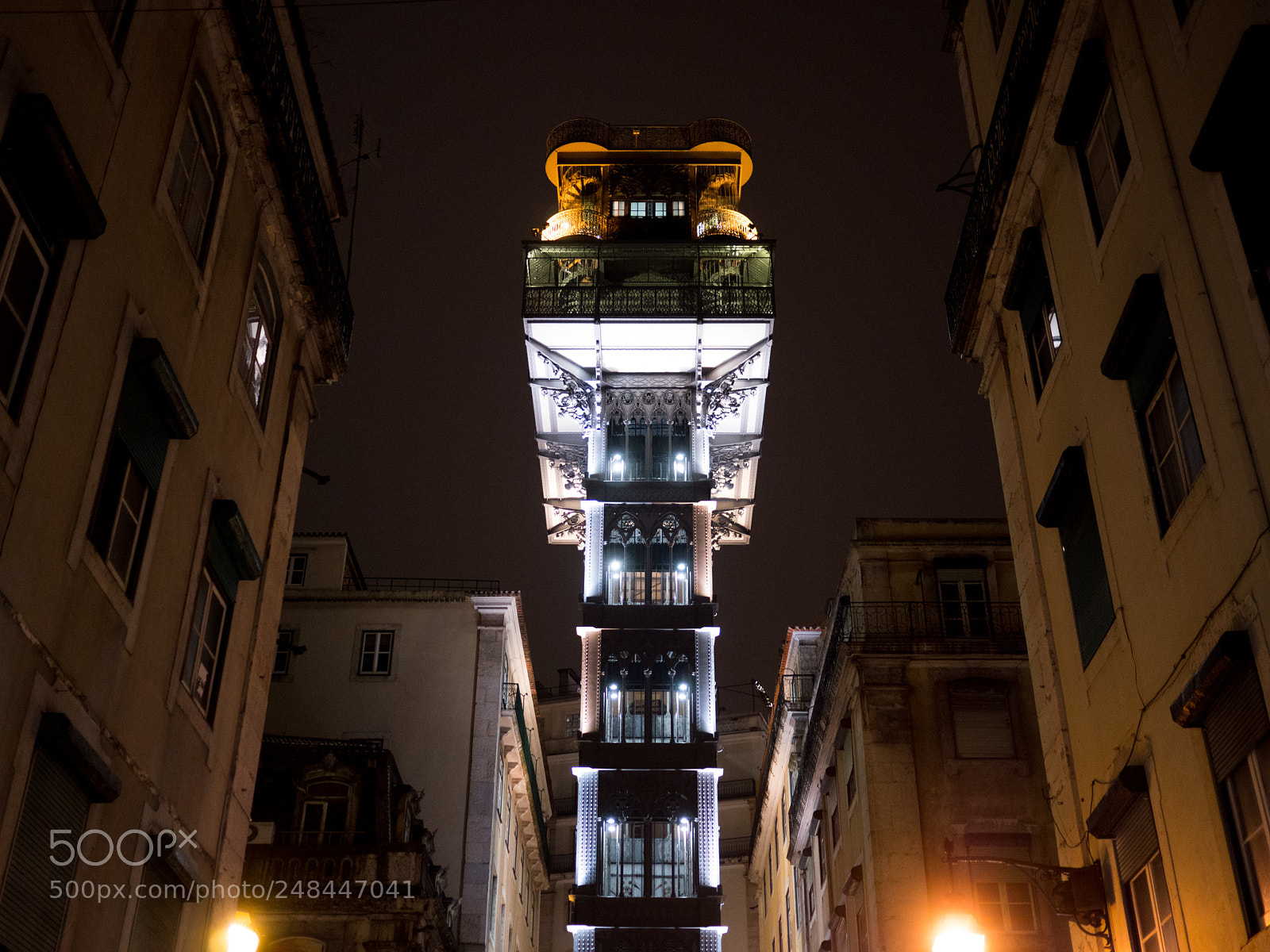Panasonic Lumix DMC-GX8 sample photo. Elevador de santa justa photography