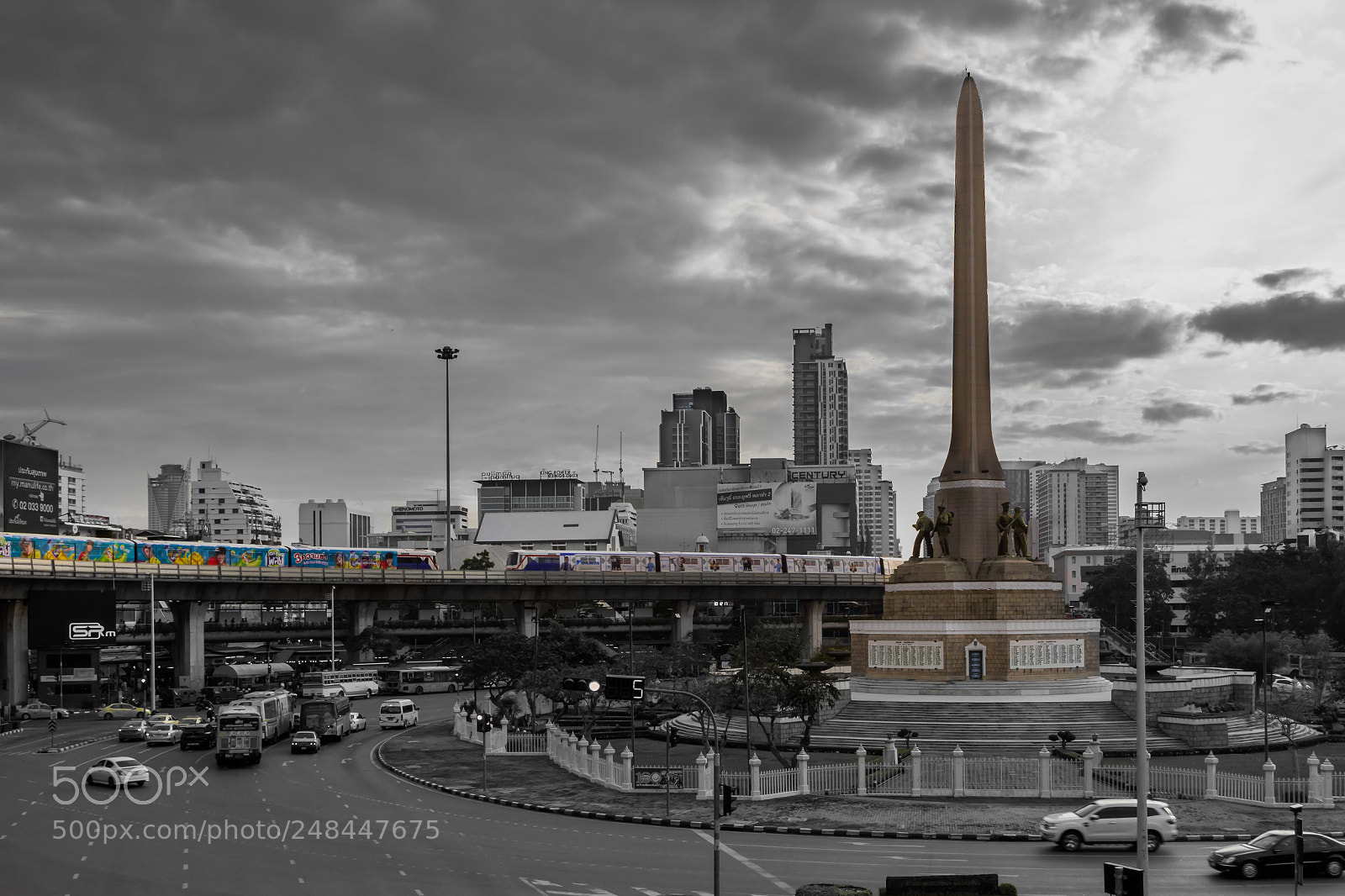Canon EOS 7D sample photo. Victory monument photography