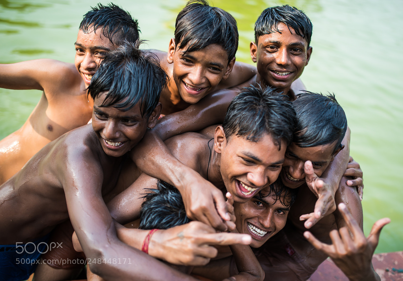 Nikon D800 sample photo. Children group in new photography