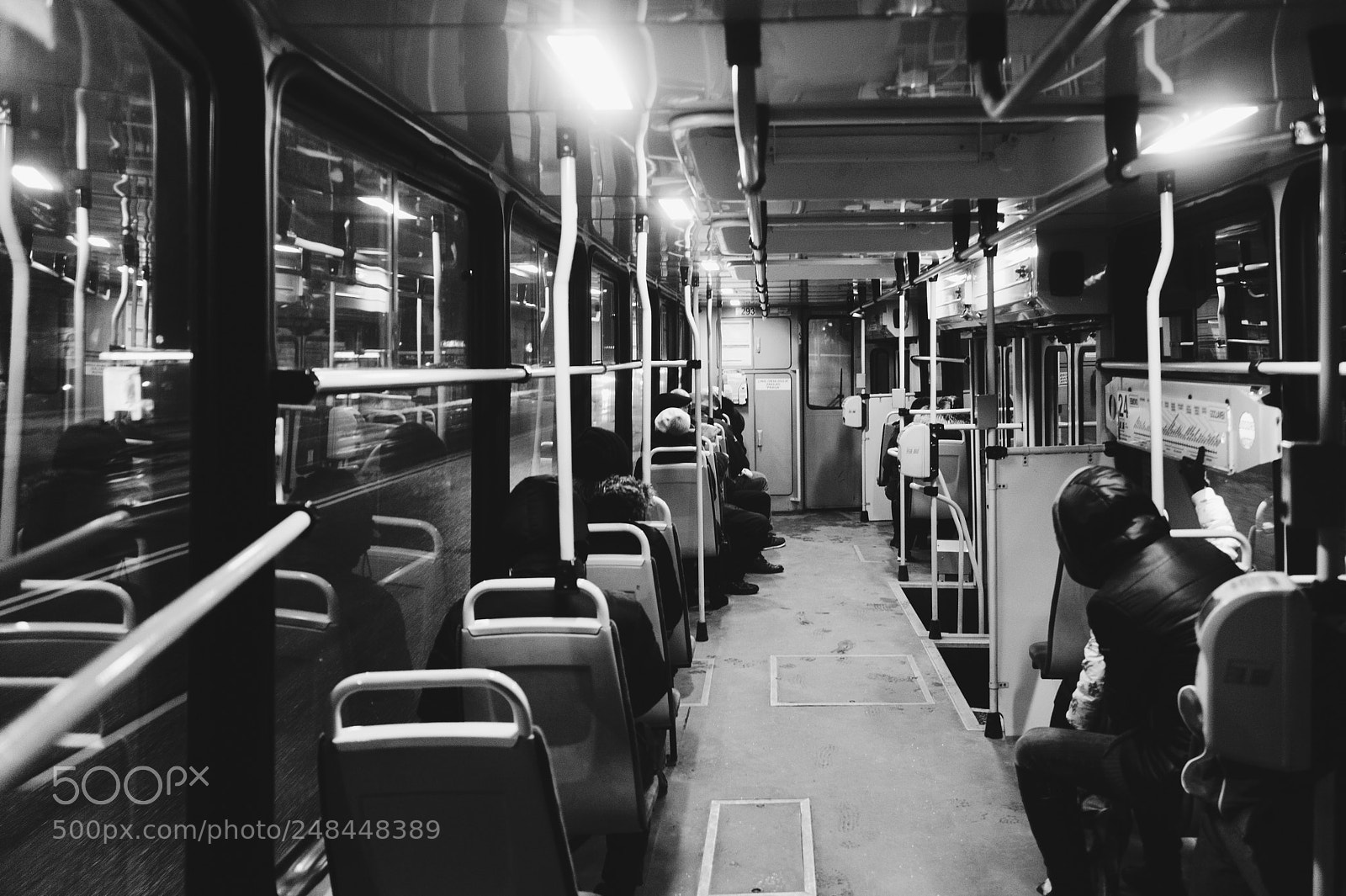 Nikon D3 sample photo. Warsaw tram photography