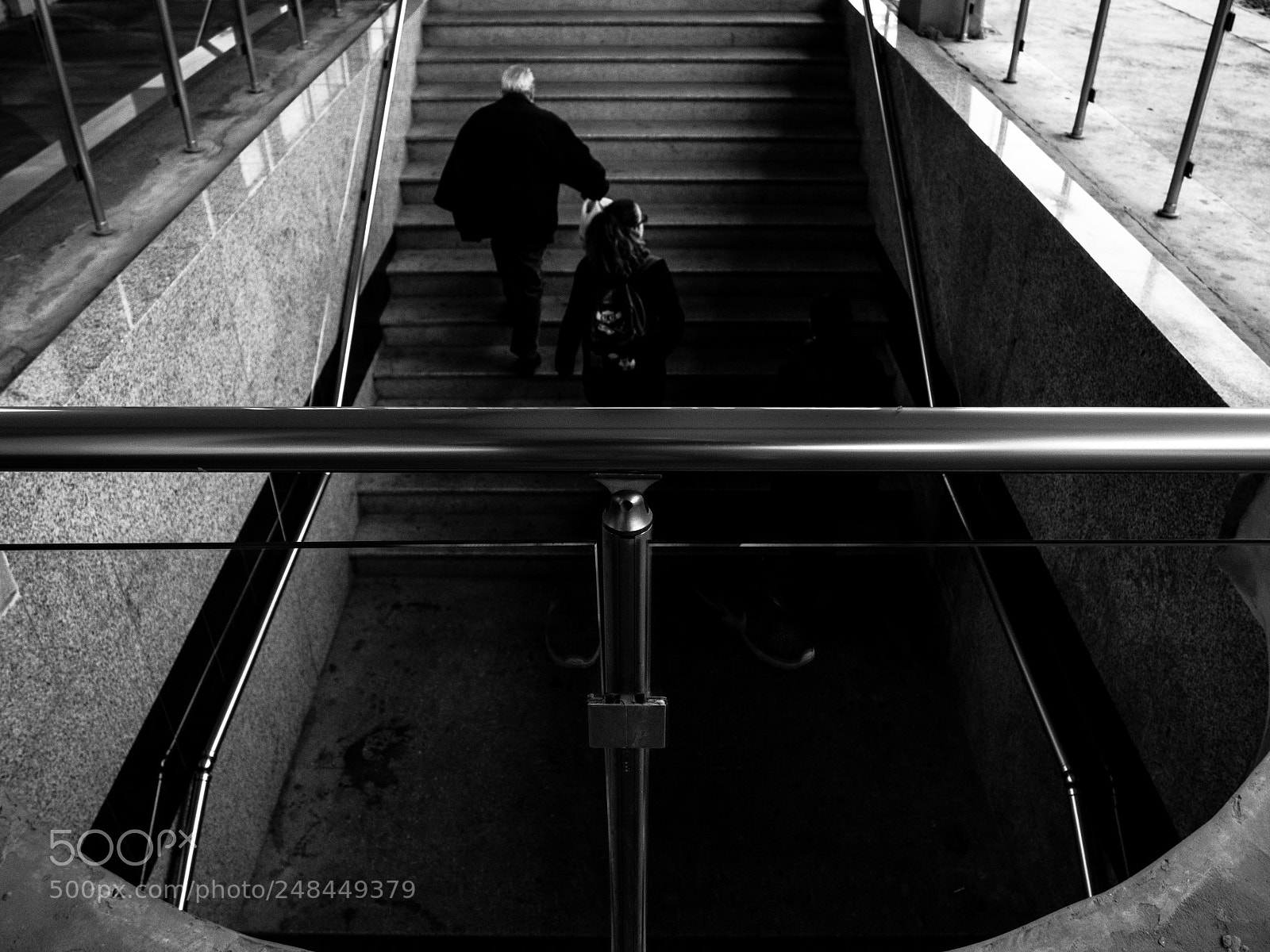 Olympus OM-D E-M10 II sample photo. In the train station photography