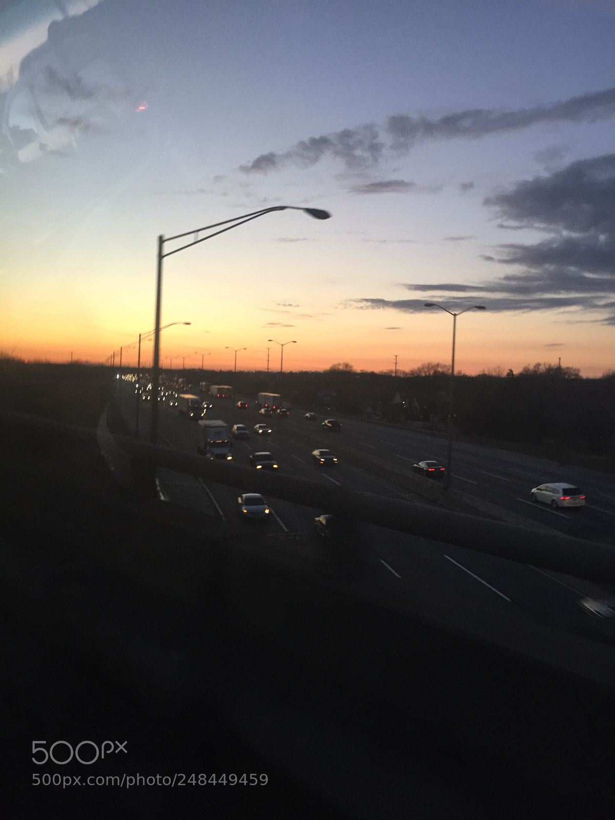 Apple iPhone 6 sample photo. Night fall on the photography