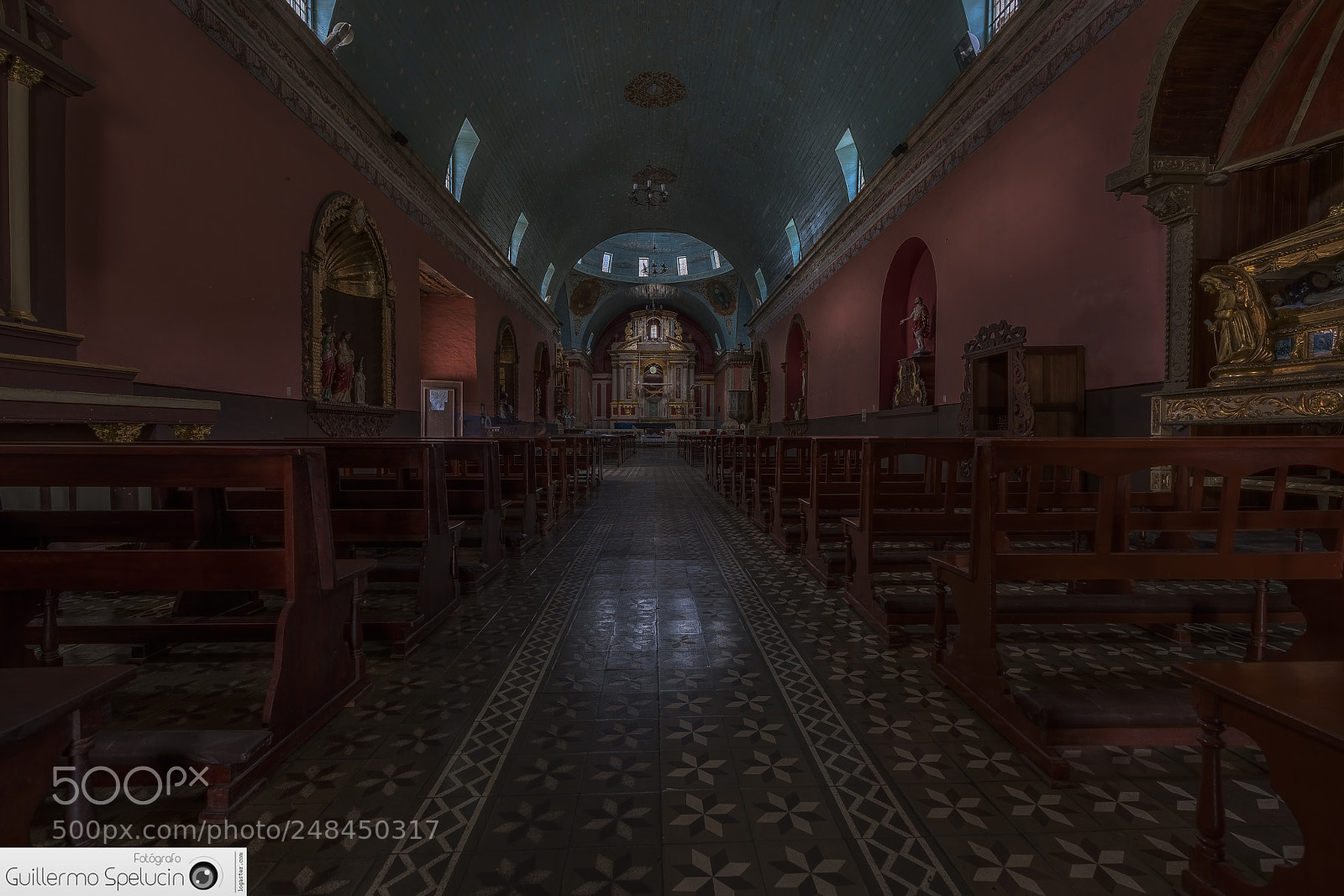 Sony a7R II sample photo. Santiago apóstol church photography