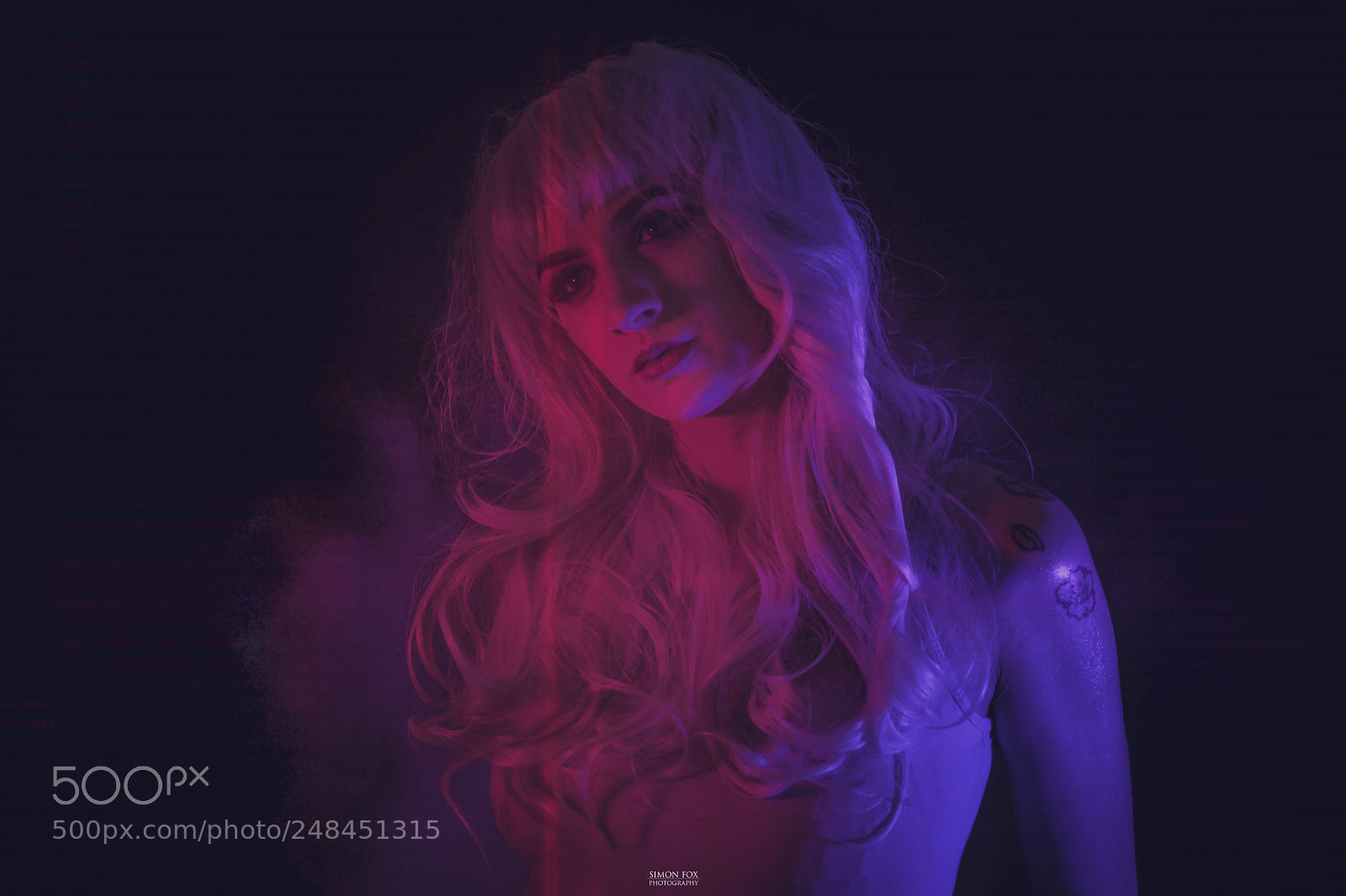 Nikon D7100 sample photo. Neon star photography