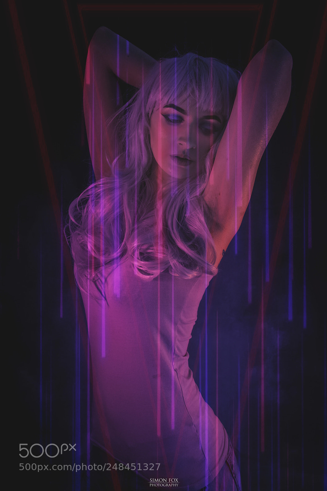 Nikon D7100 sample photo. Neon star photography