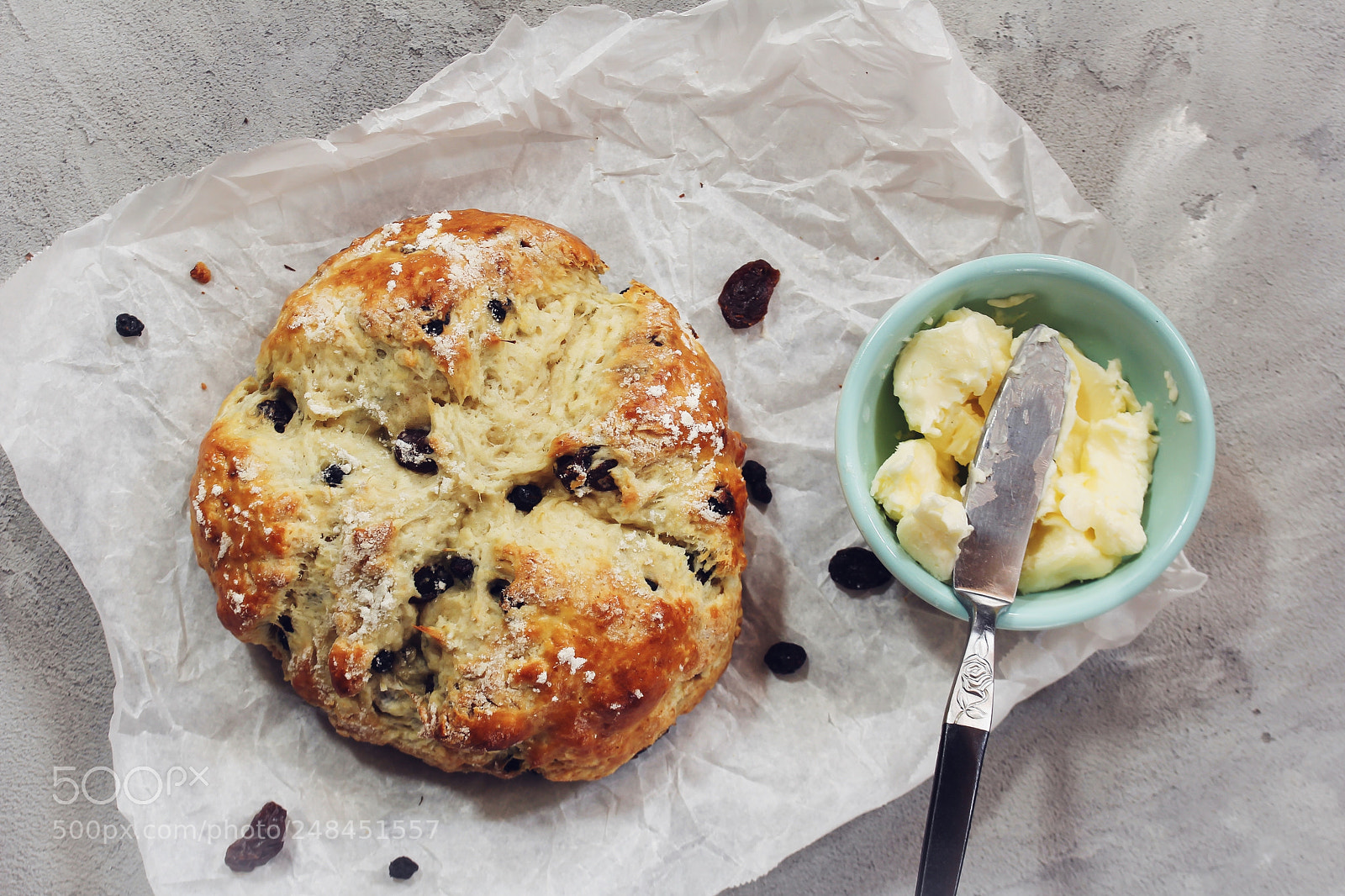 Canon EOS 60D sample photo. Homemade irish soda bread photography