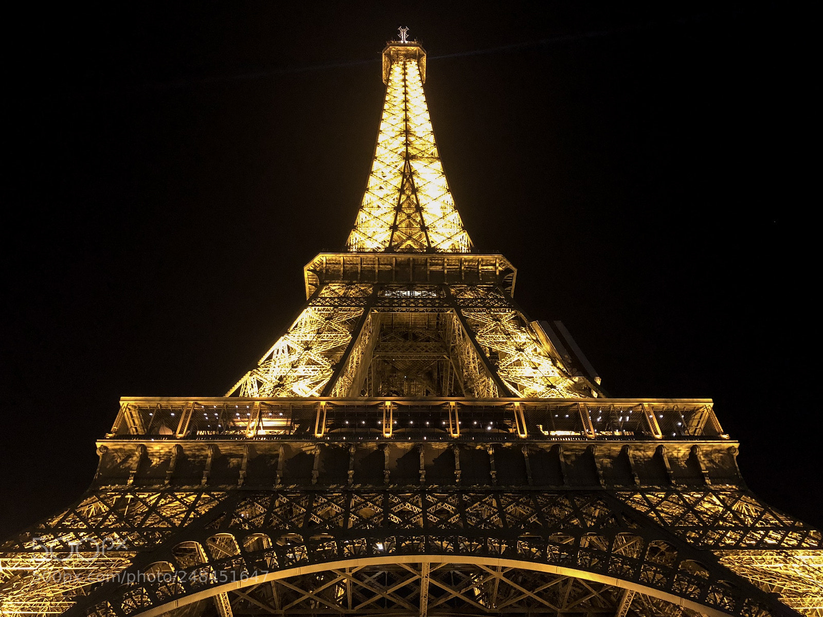 Apple iPhone X sample photo. The eiffel tower, paris photography