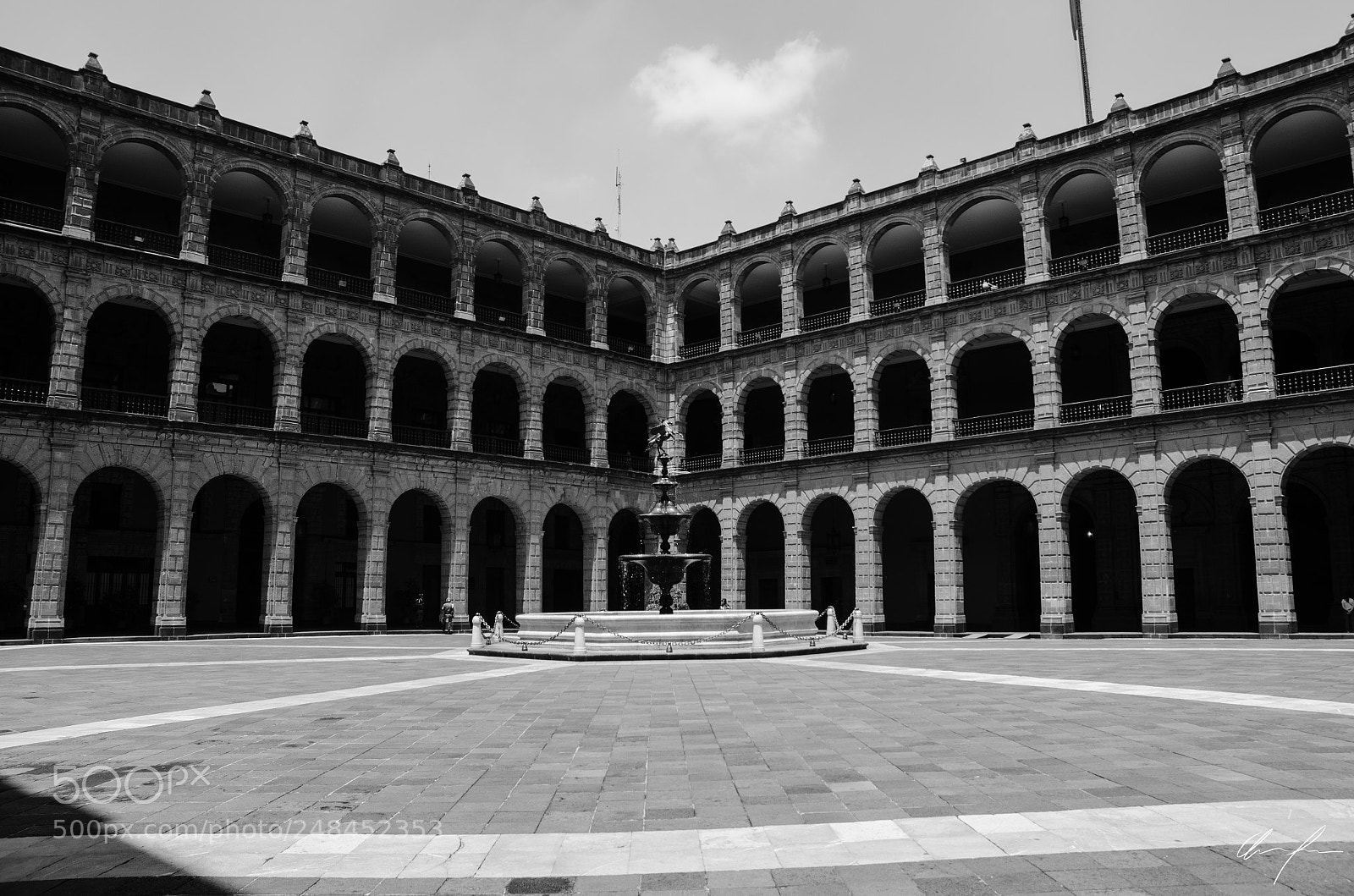 Nikon D5100 sample photo. Palacio nacional photography