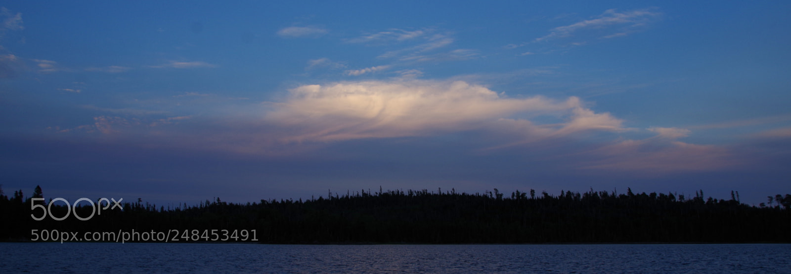 Pentax K-50 sample photo. Distant storm photography