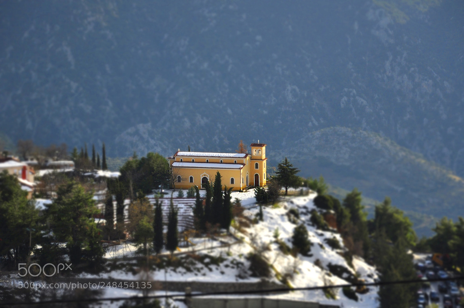 Nikon D90 sample photo. The church photography